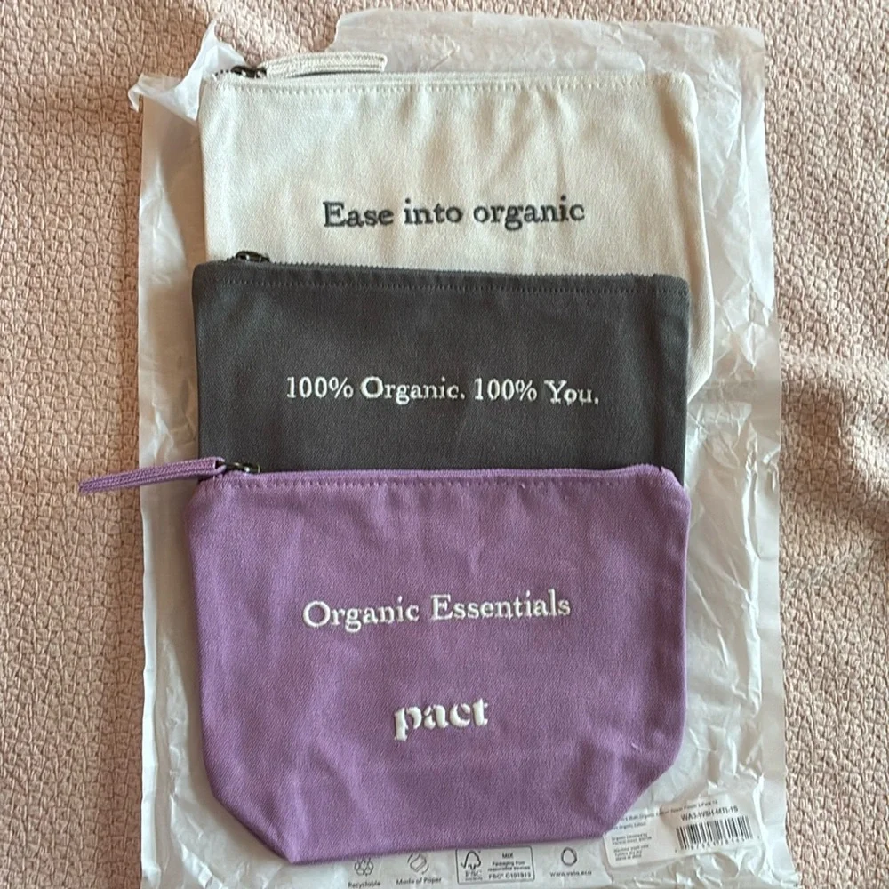 Pact Going Places Travel Pouch 3-Pack